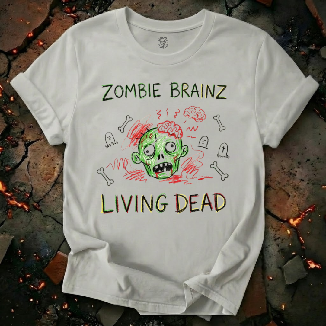 Zombie Brainz Living Dead T-Shirt