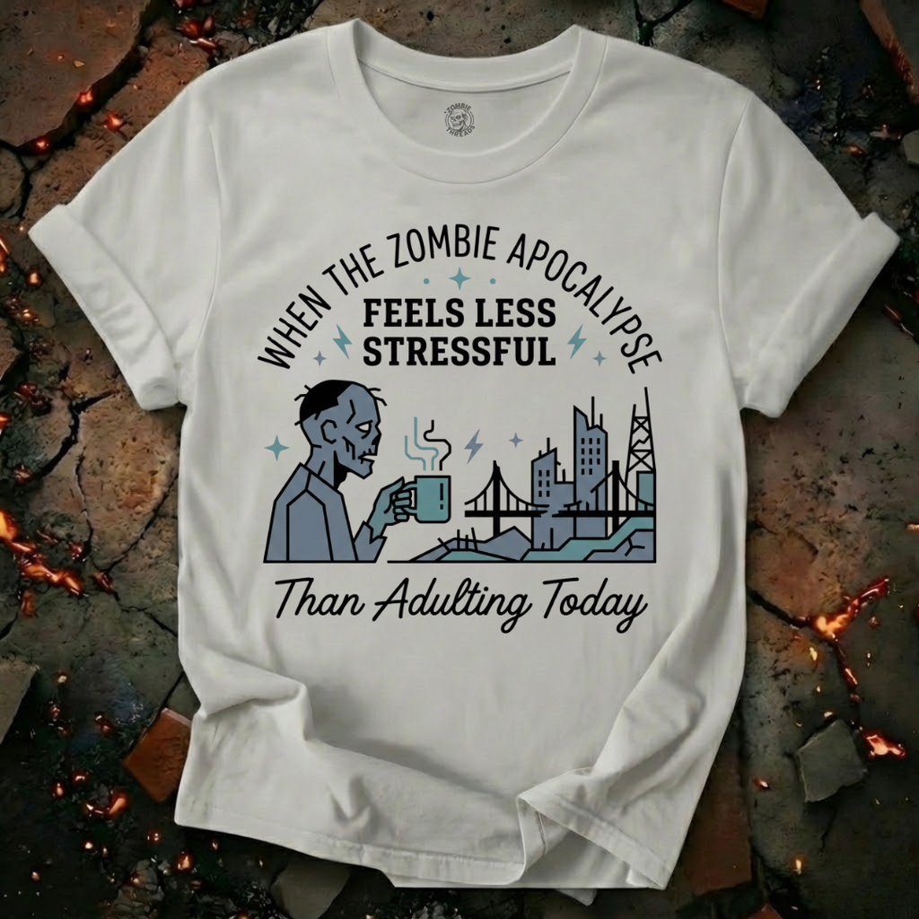 Less Stressful Than Adulting T-Shirt
