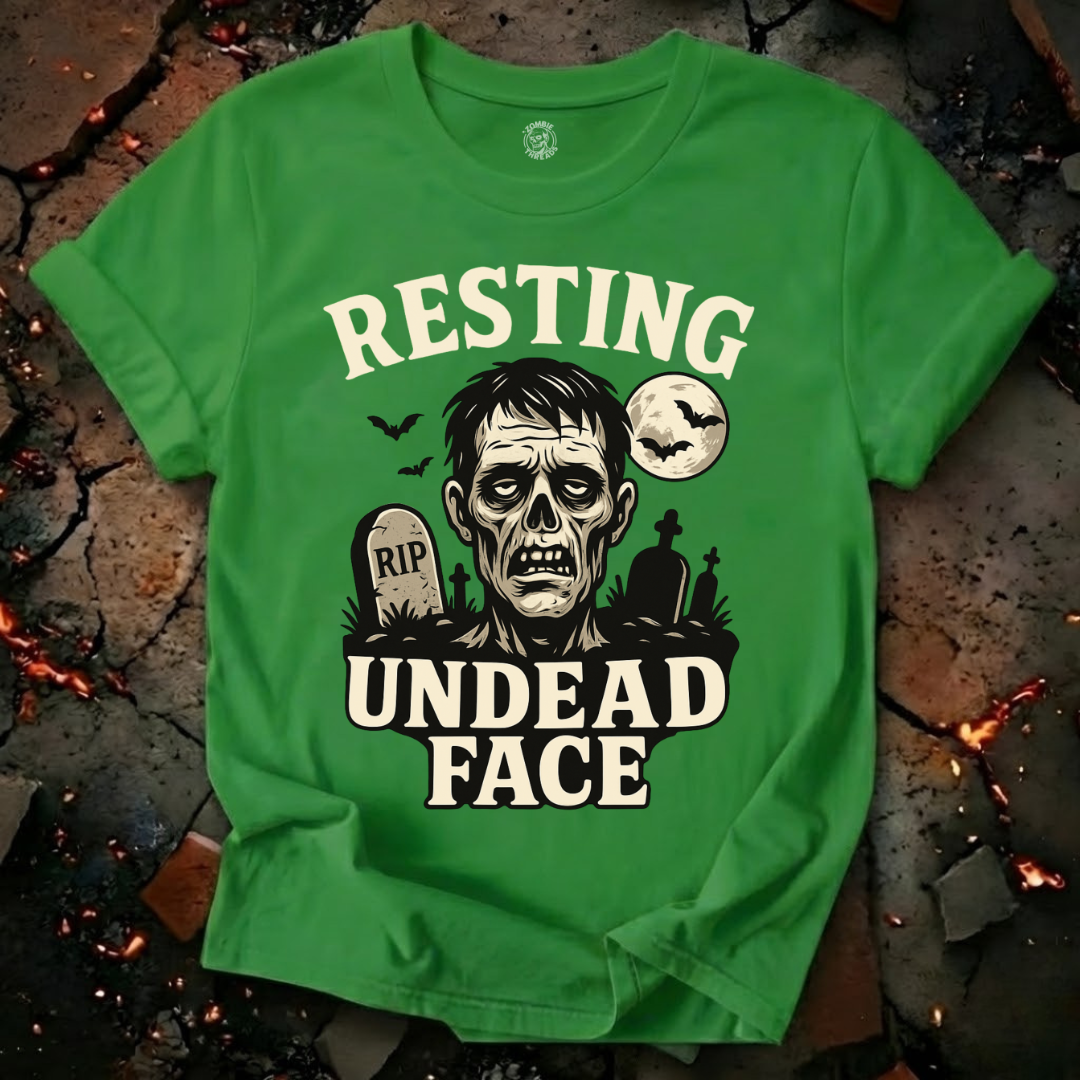 Resting Undead Face T-Shirt
