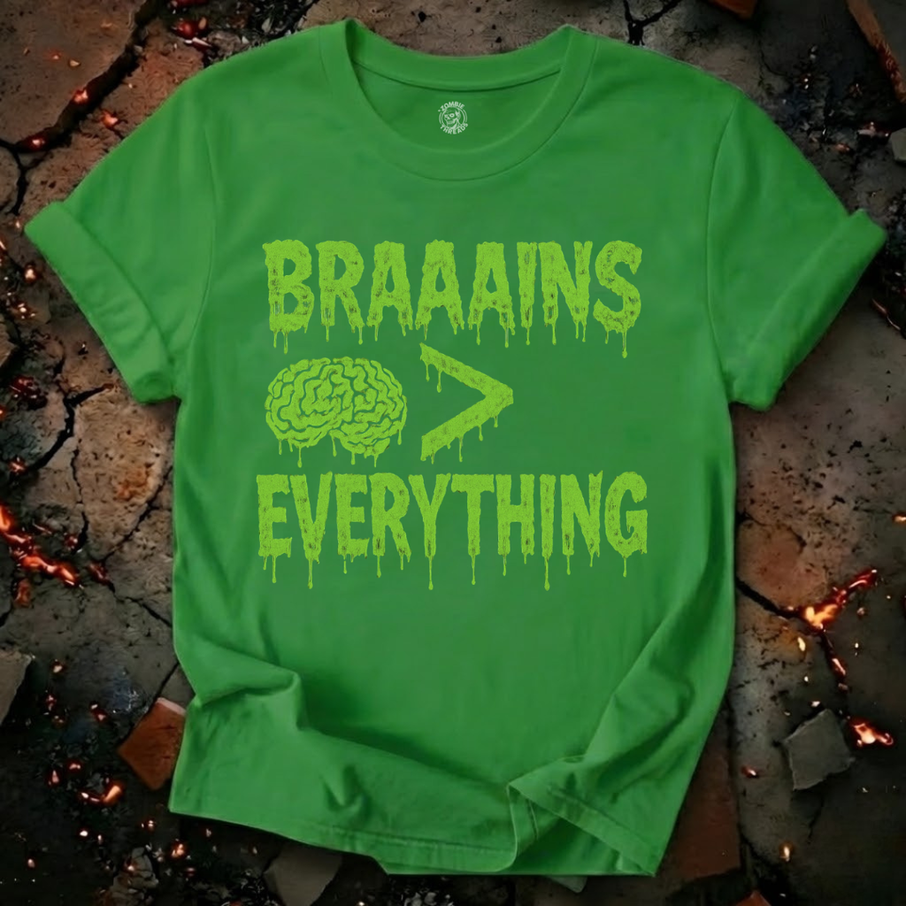 Brains Over Everything T-Shirt