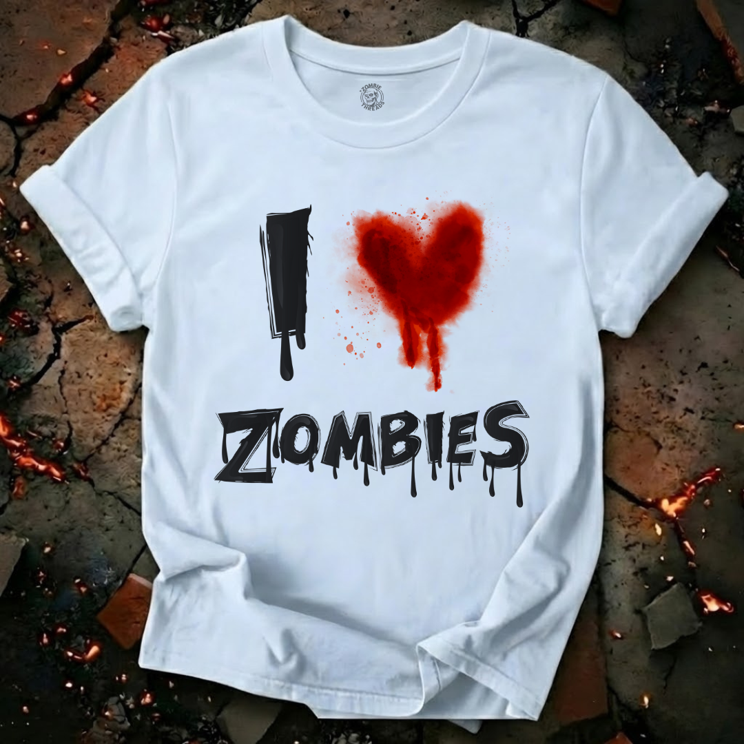 I Heart Zombies T-Shirt