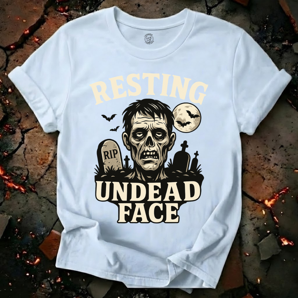 Resting Undead Face T-Shirt