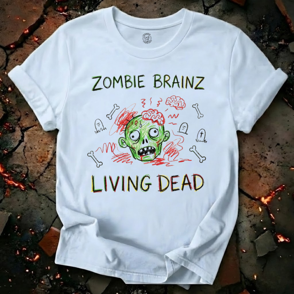 Zombie Brainz Living Dead T-Shirt