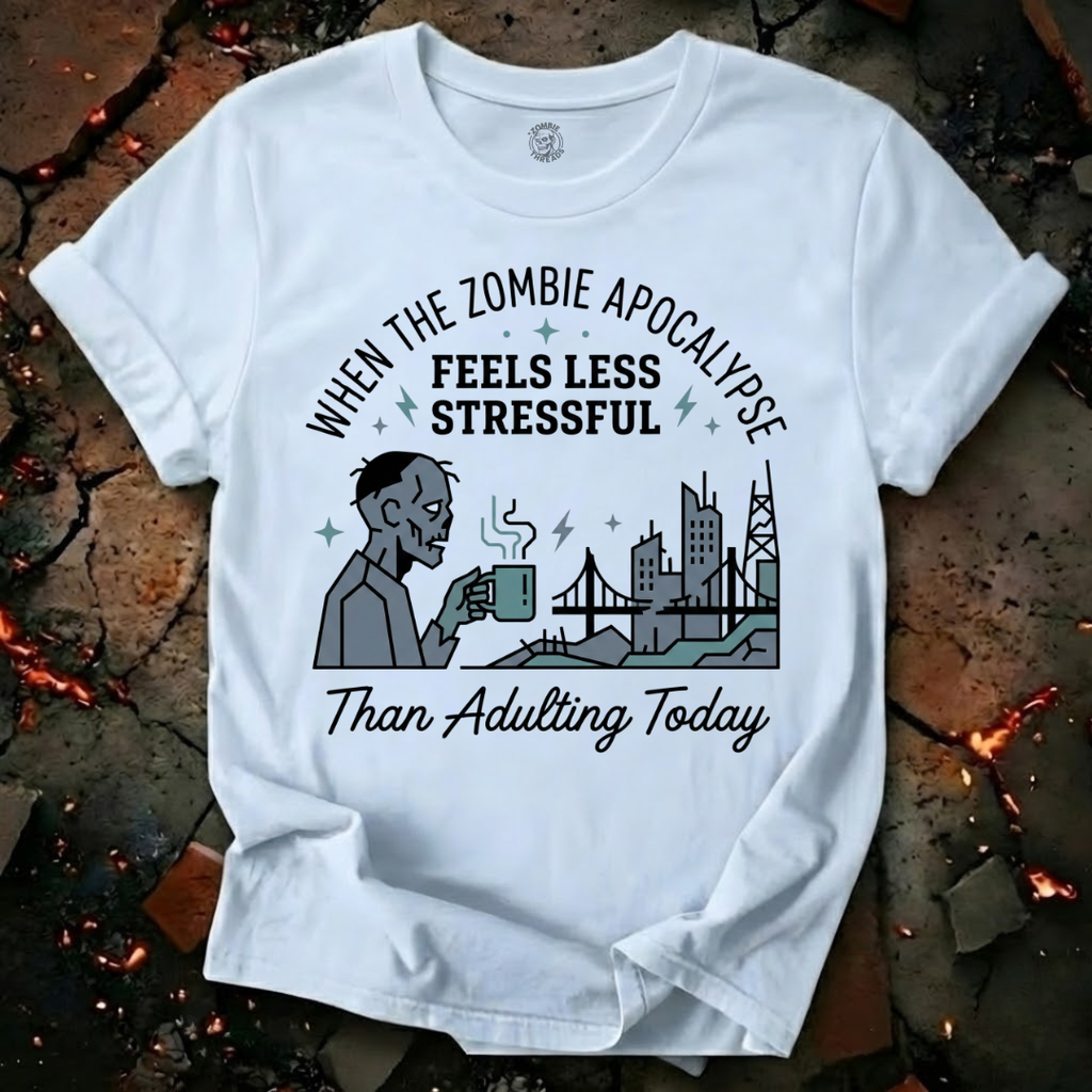 Less Stressful Than Adulting T-Shirt