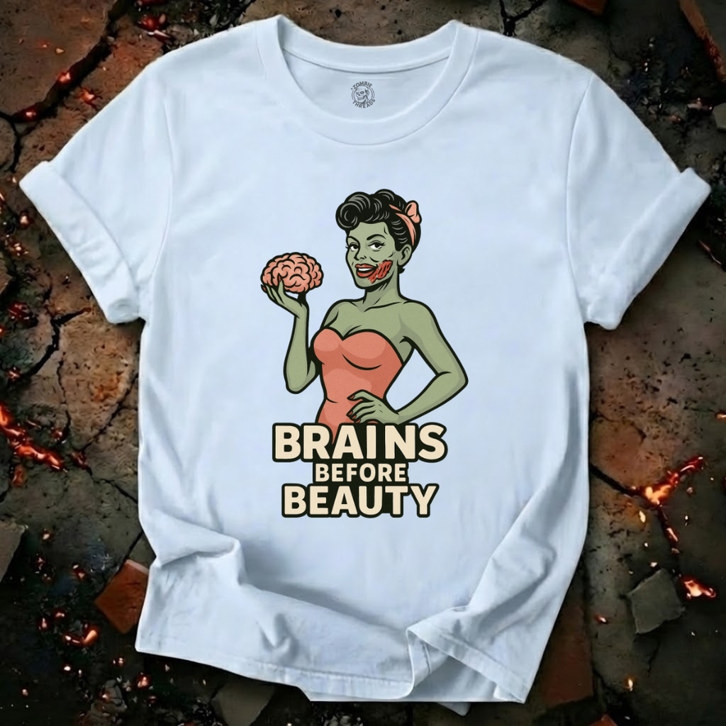 Brains Before Beauty T-Shirt