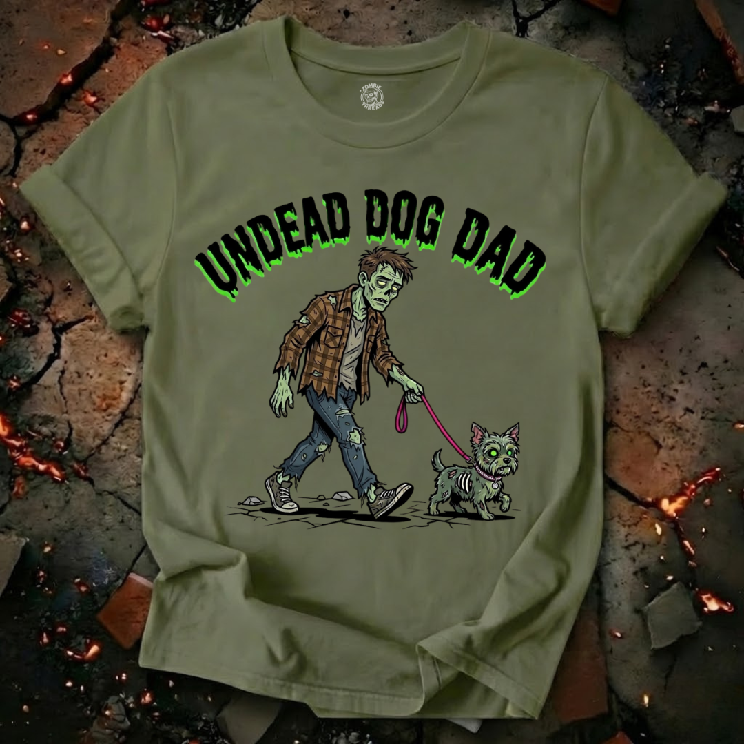 Undead Dog Dad T-Shirt
