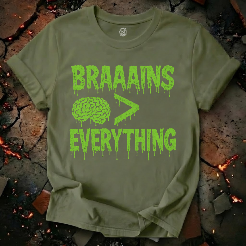 Brains Over Everything T-Shirt