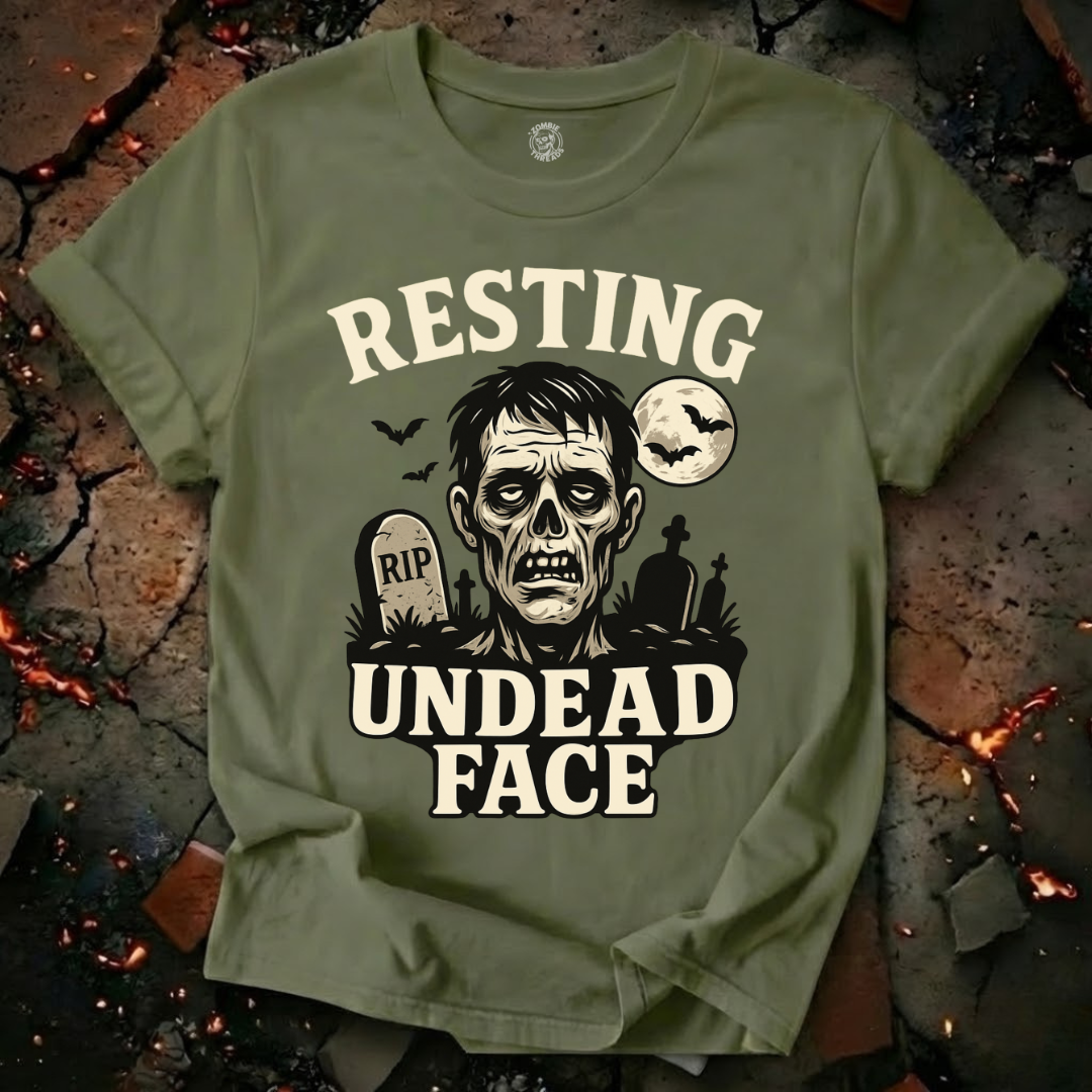 Resting Undead Face T-Shirt
