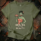 Brains Before Beauty T-Shirt