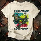 Kickin' Zombie Ass T-Shirt