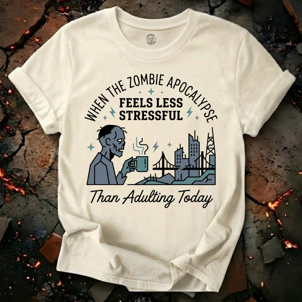 Less Stressful Than Adulting T-Shirt