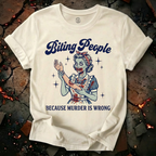 Biting People T-Shirt