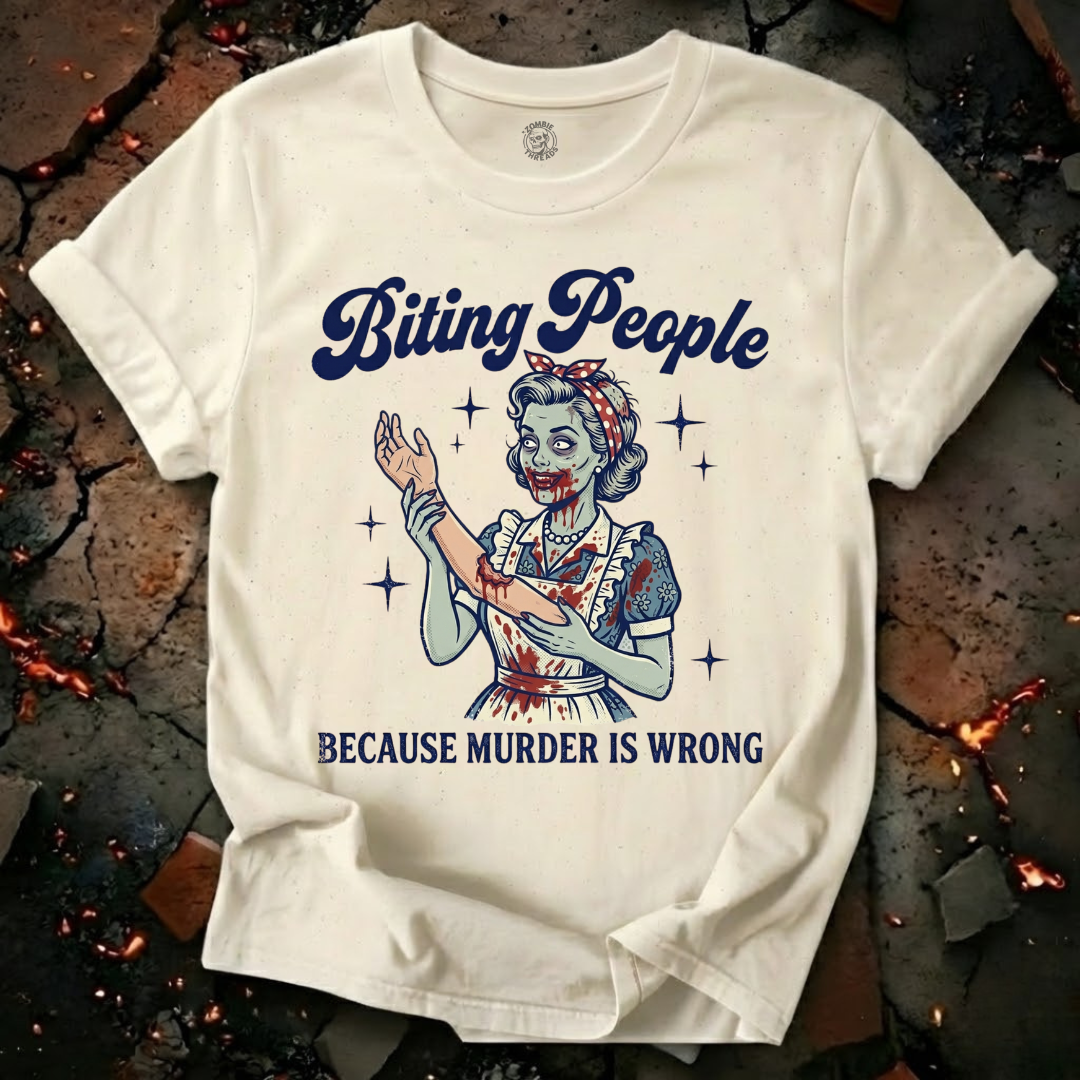 Biting People T-Shirt