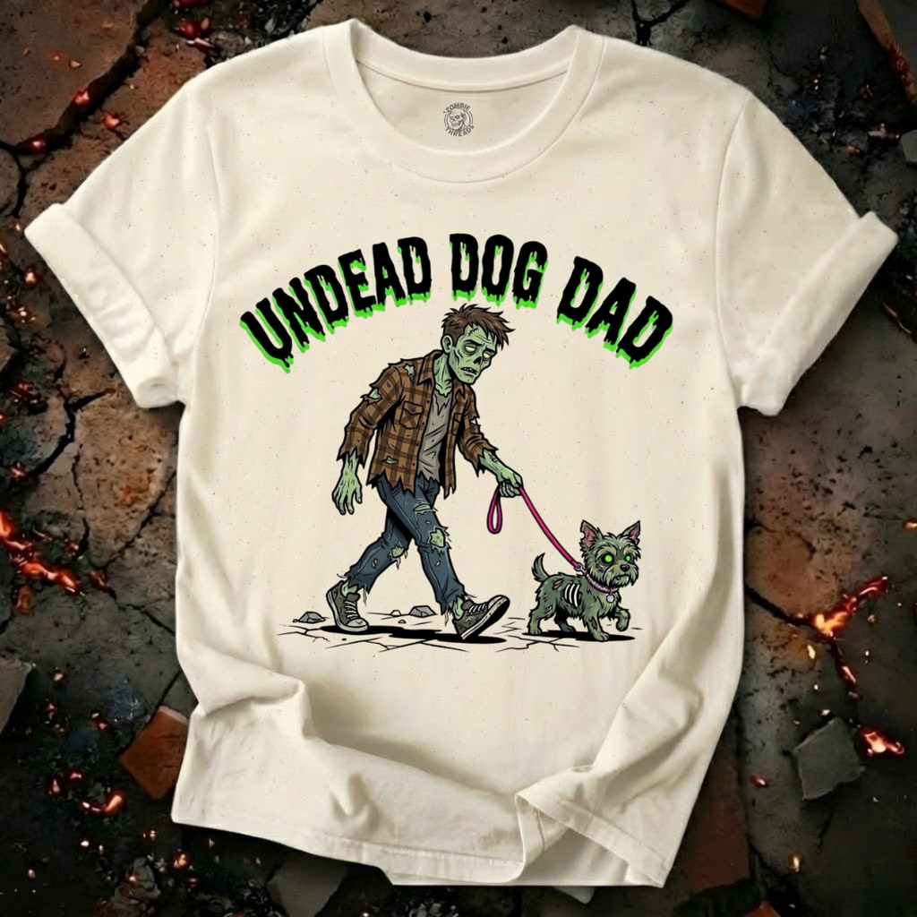 Undead Dog Dad T-Shirt