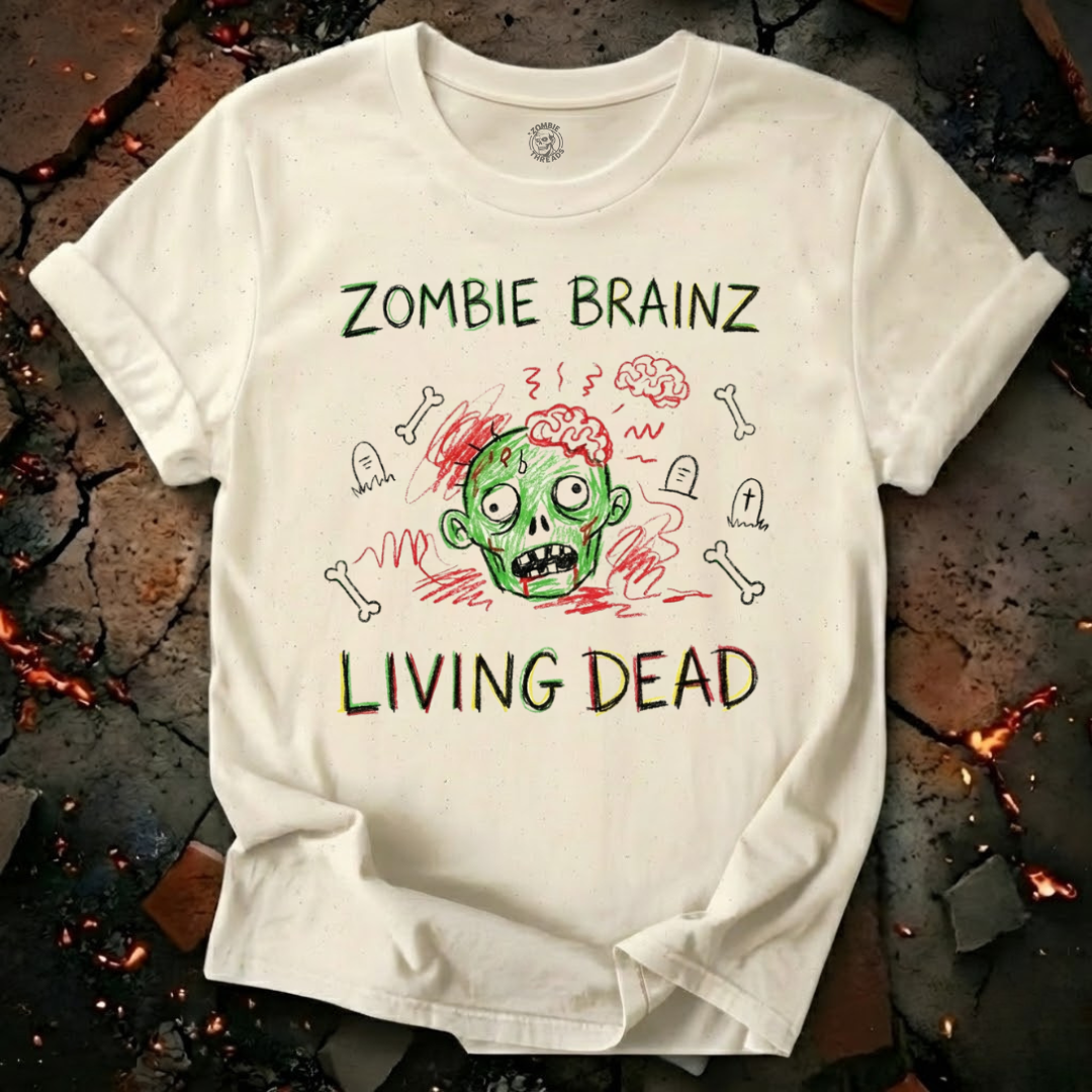 Zombie Brainz Living Dead T-Shirt