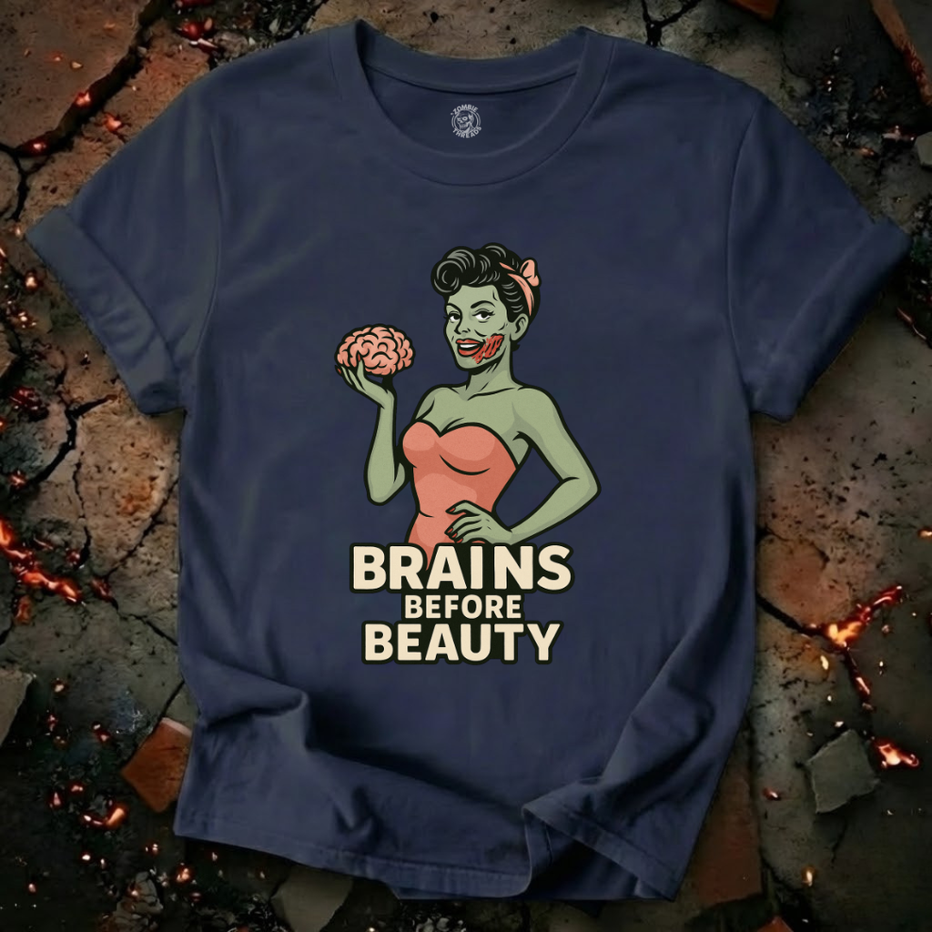 Brains Before Beauty T-Shirt