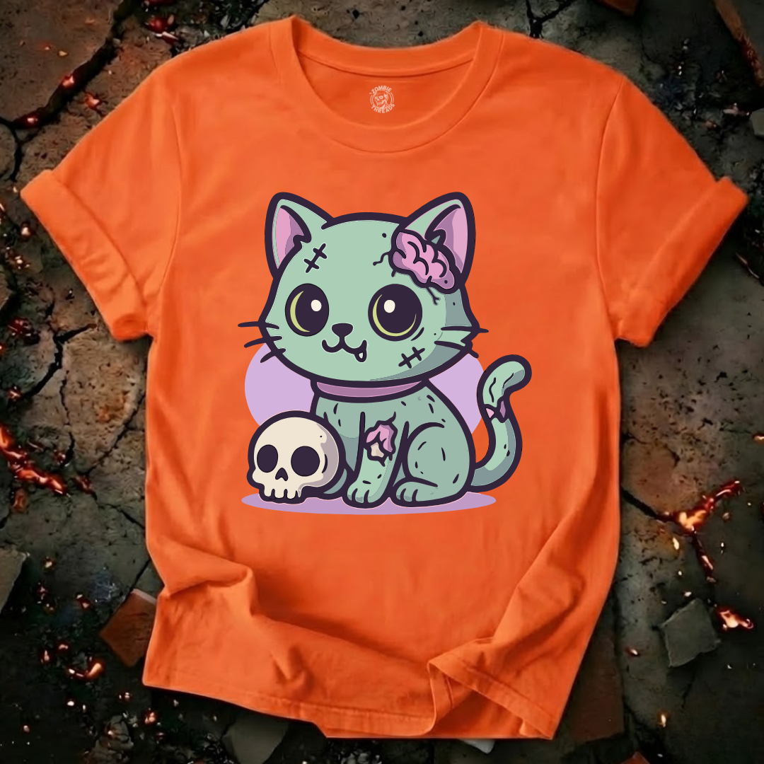 Undead Chibi Cat T-Shirt
