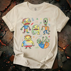 Scribble Zombie Parade T-Shirt