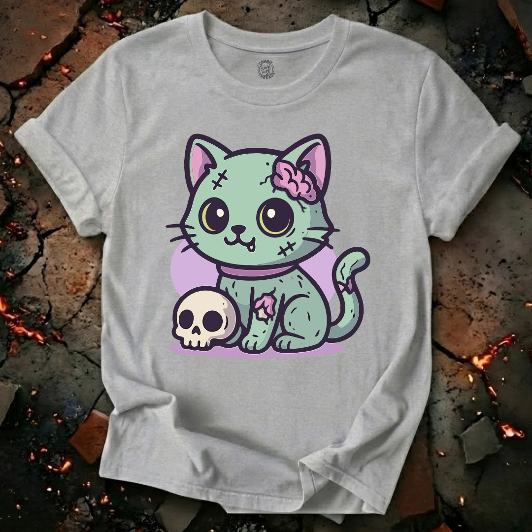 Undead Chibi Cat T-Shirt