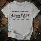 If Attacked By A Zombie T-Shirt