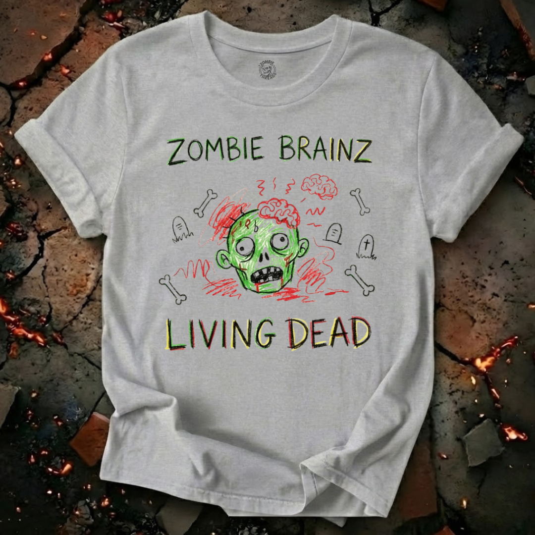 Zombie Brainz Living Dead T-Shirt