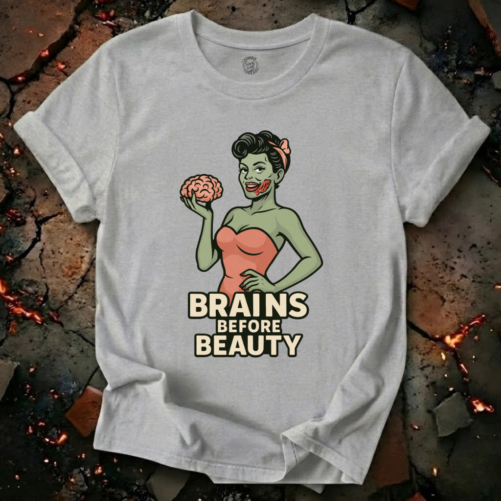 Brains Before Beauty T-Shirt