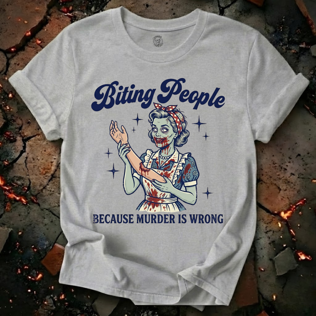 Biting People T-Shirt