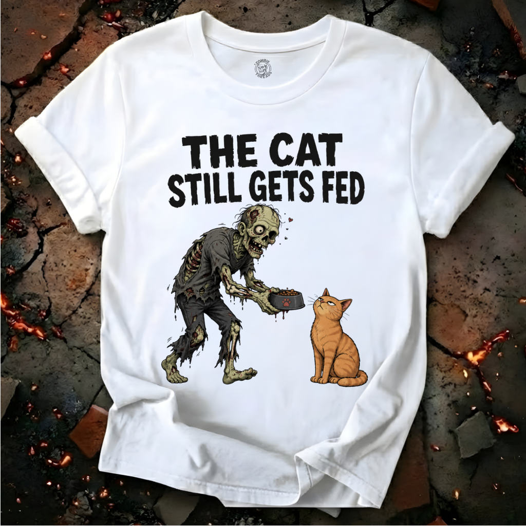 The Cat Still Gets Fed T-Shirt