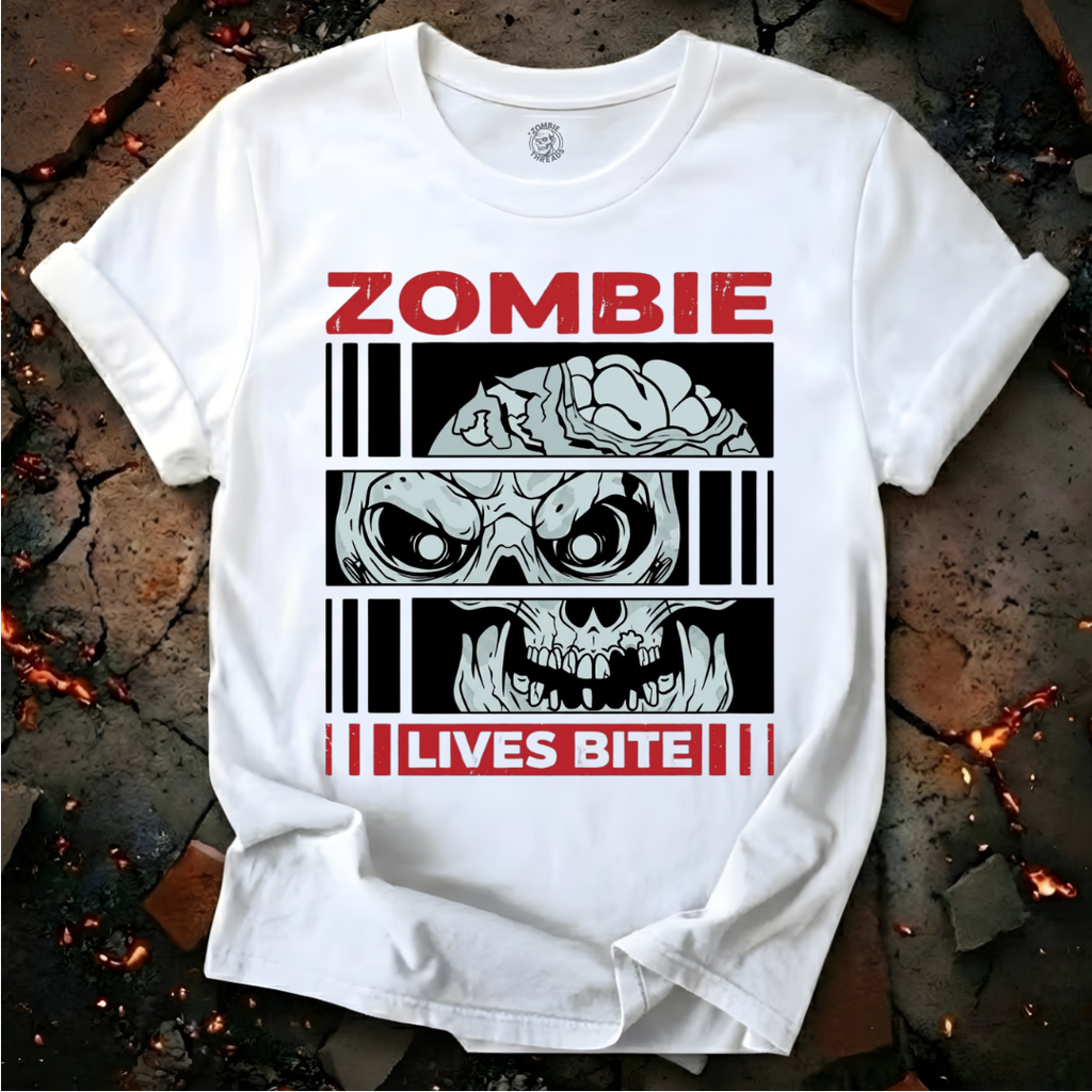 Zombie Lives Bite T-Shirt