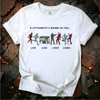 If Attacked By A Zombie T-Shirt