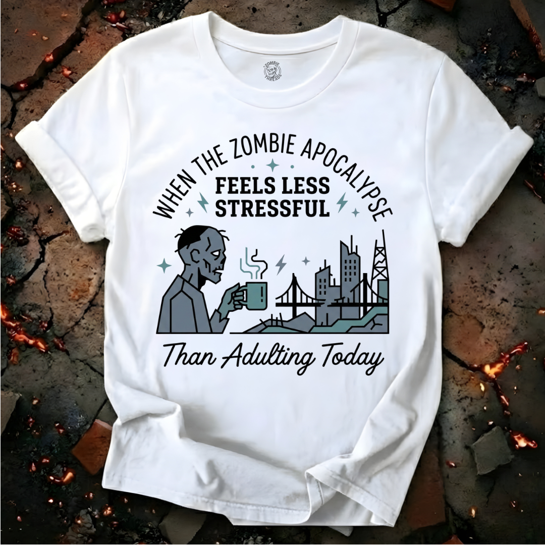 Less Stressful Than Adulting T-Shirt
