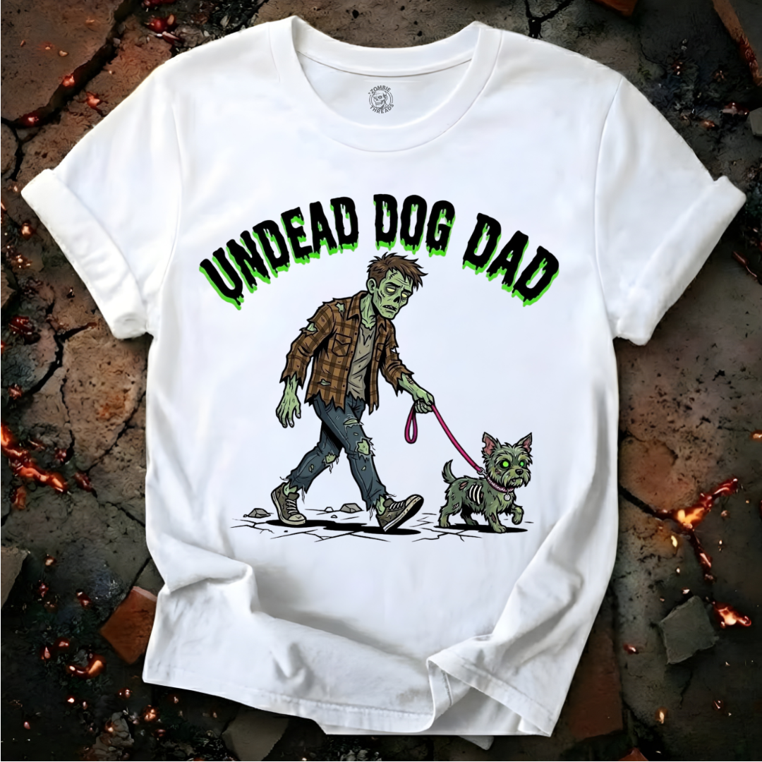 Undead Dog Dad T-Shirt