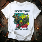 Kickin' Zombie Ass T-Shirt