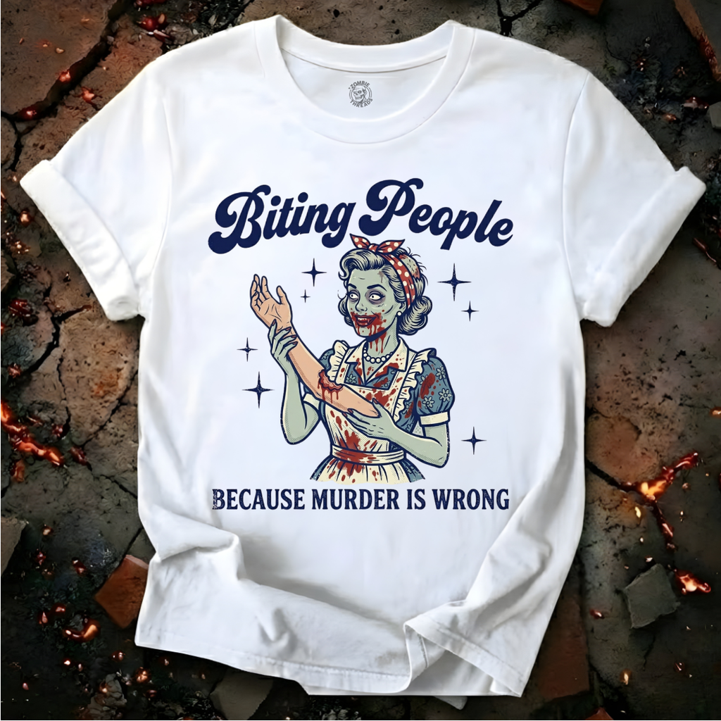 Biting People T-Shirt