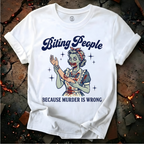 Biting People T-Shirt