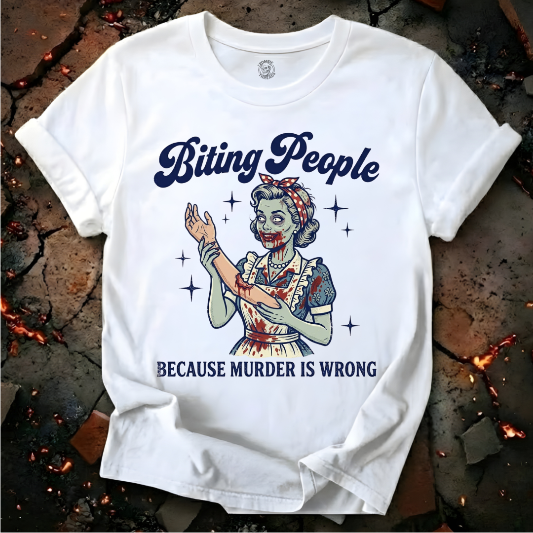 Biting People T-Shirt